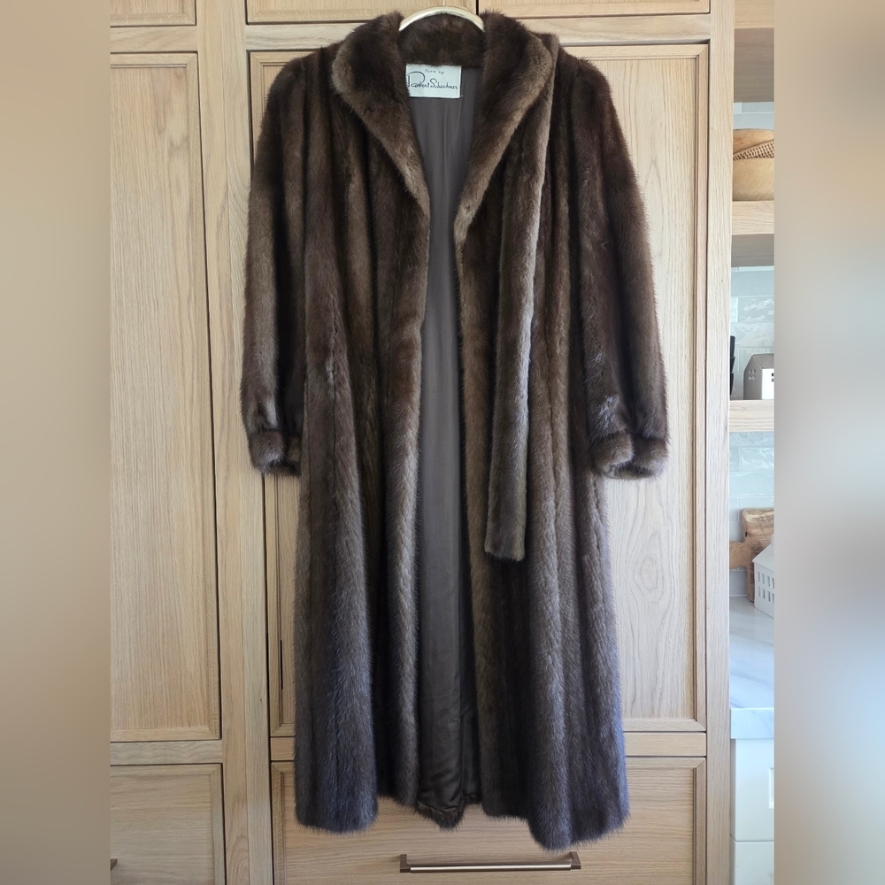 Vintage‎ 1986 Mink Fur Coat By Robert Schechner Sold By Goldwaters